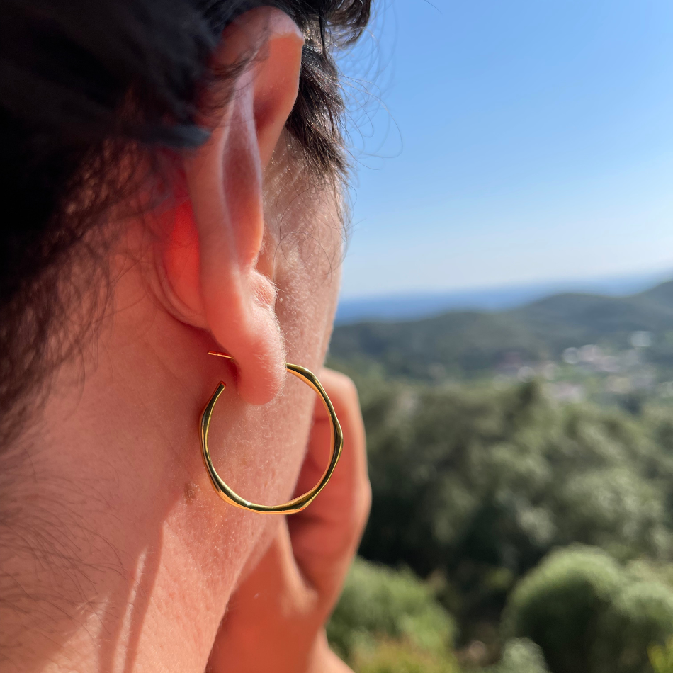 Sterling silver sales sleeper earrings